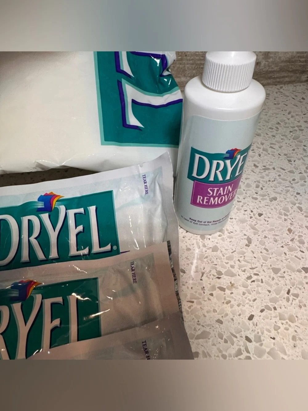 Vintage 1997 Dryel Dry Clean Fabric Care Starter Kit 12 Garments 3 Loads